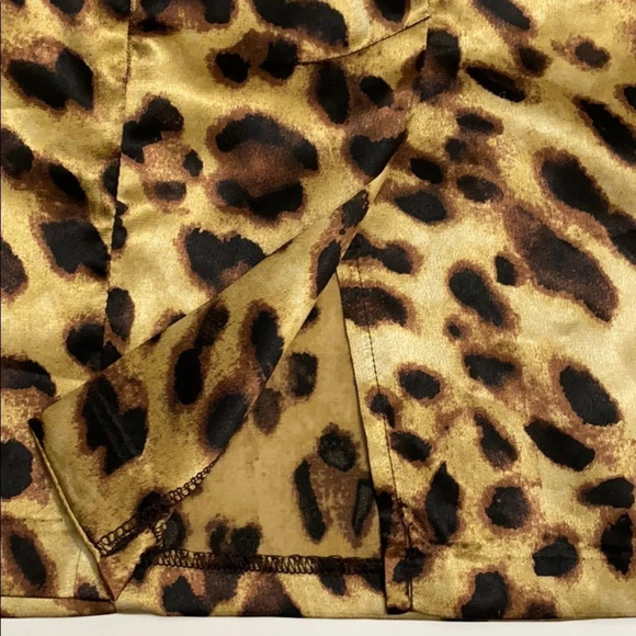 XOXO junior animal print midi dress size 9/10 - Picture 10 of 12